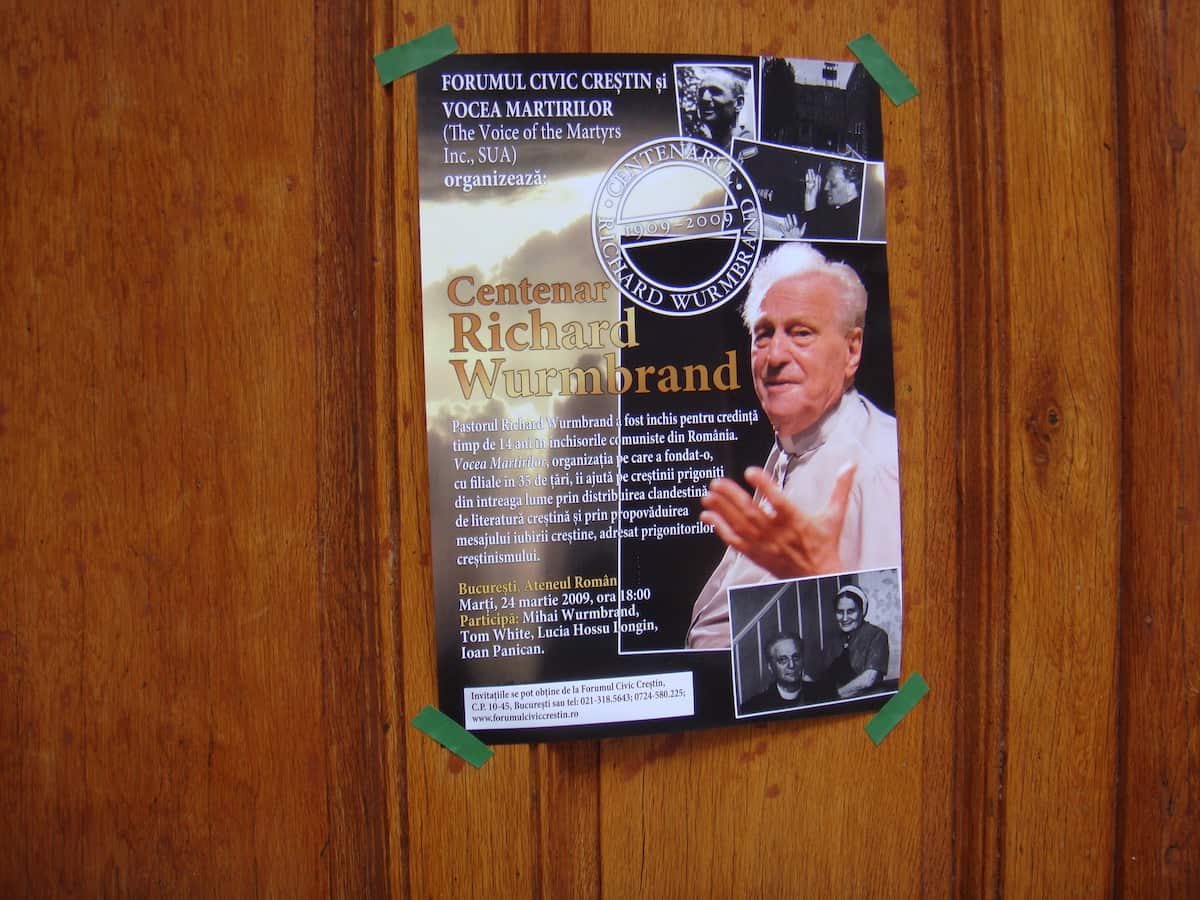 Vortrag über Richard Wurmbrand